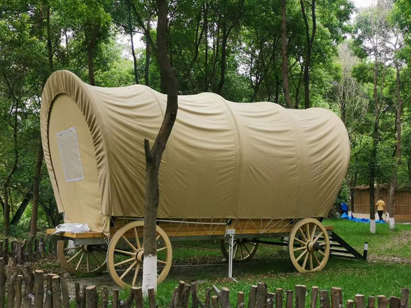 Wagon camping tent