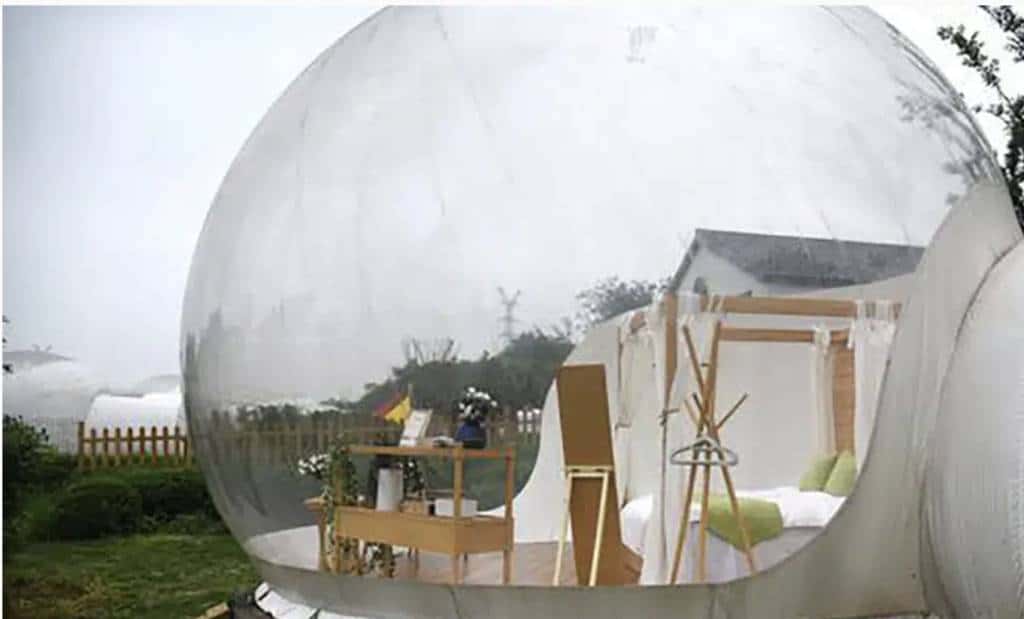 Bubble tent-dome