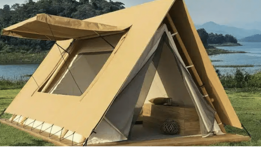 Triangular warm tents