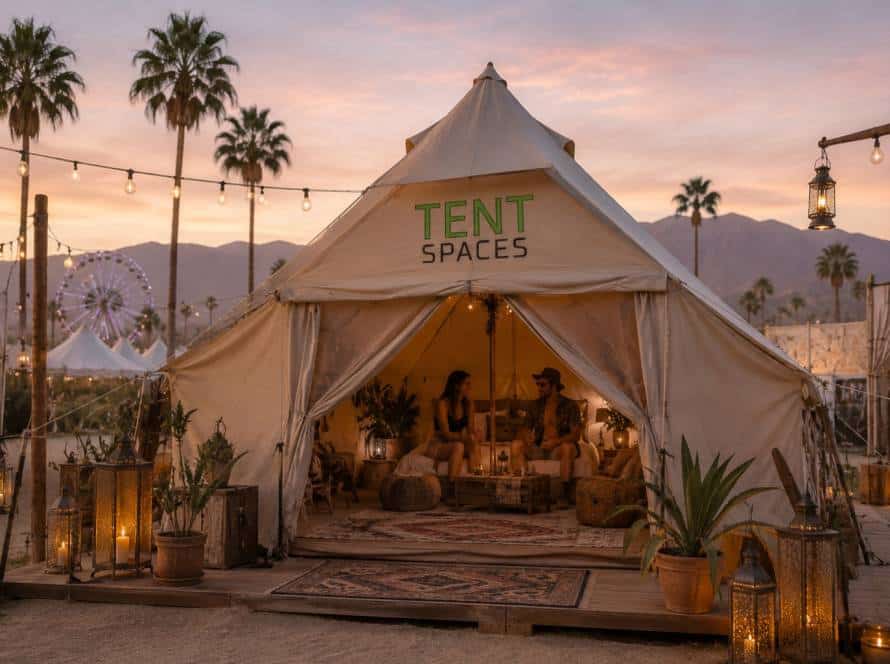 Glamping tents