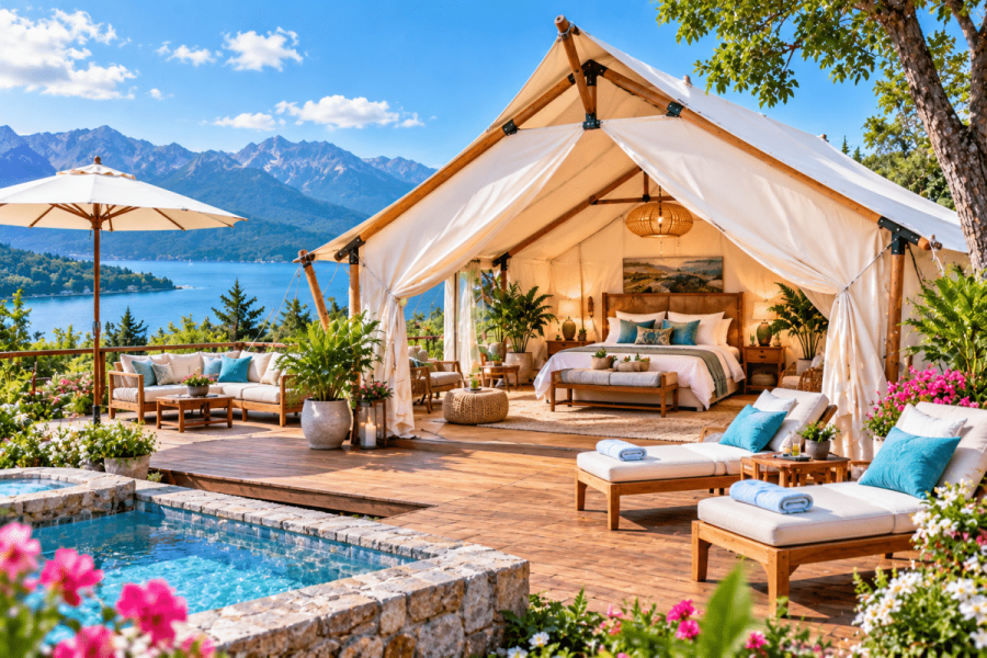 Glamping Business Tents